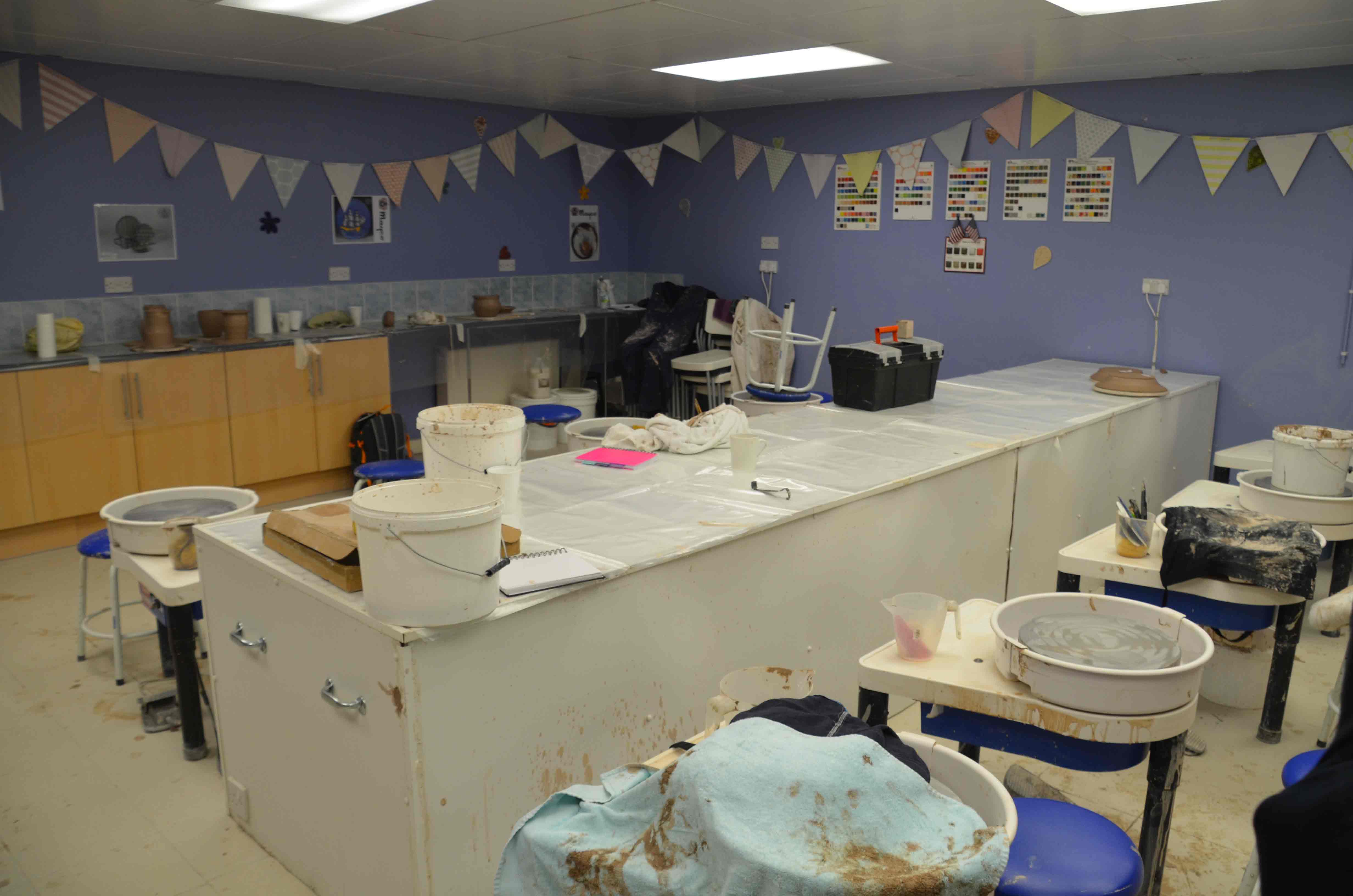 pottery studio