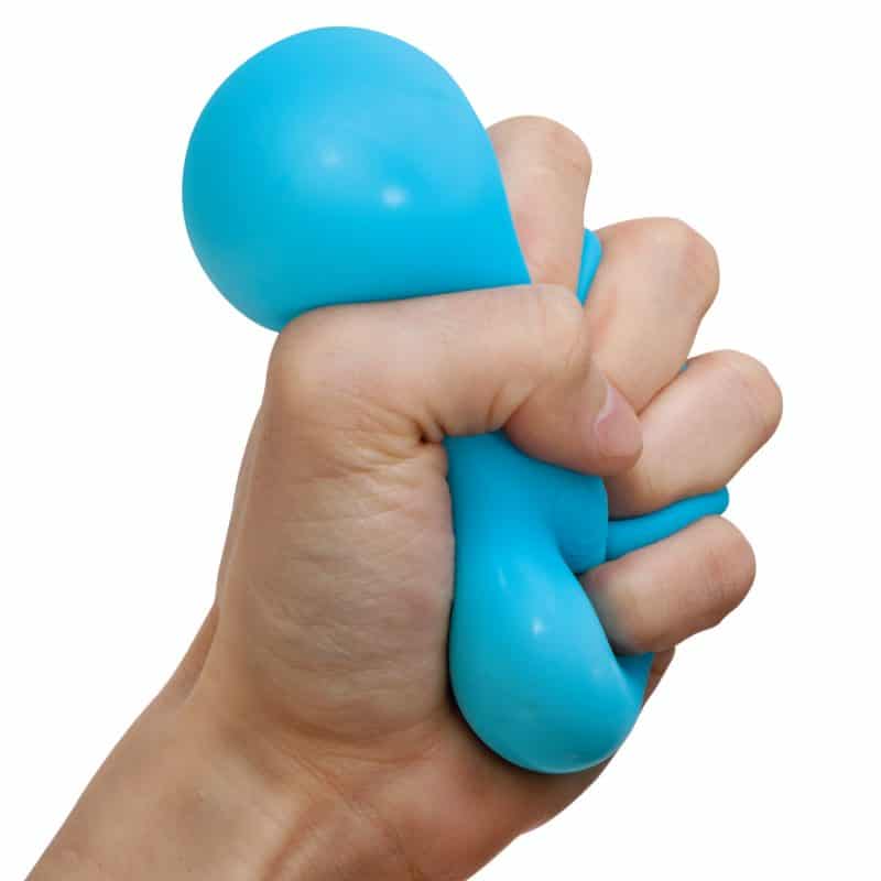 Hand squeezing stress ball