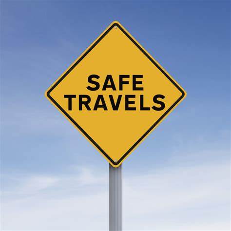 Safe Travels Sign