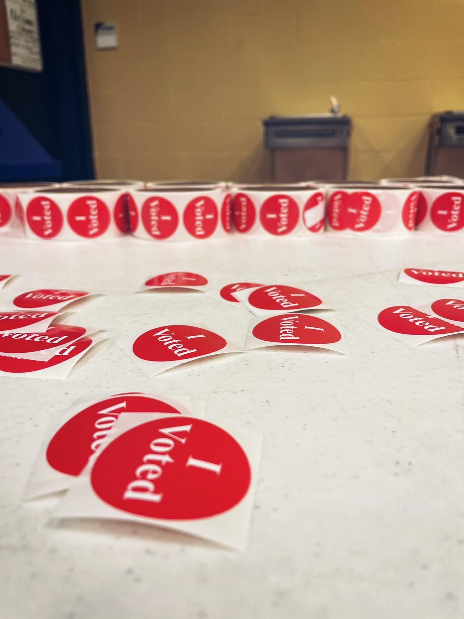 I voted stickers
